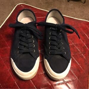 Rag & Bone Standard Issue Lace Up Navy Cord